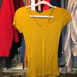 Mustard T shirt